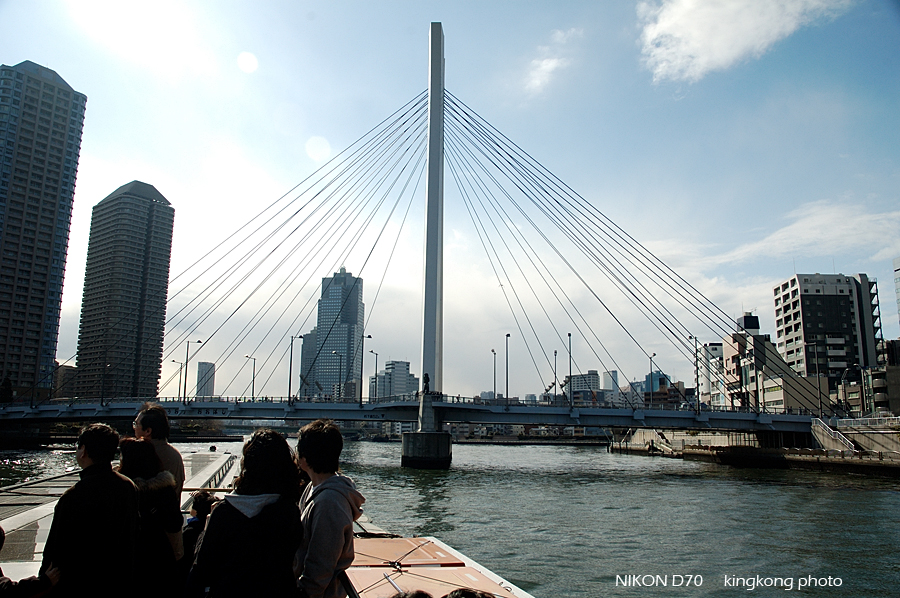 Chuo-ohashi bridge 01.jpg - 淺草  台場 - 觀光船